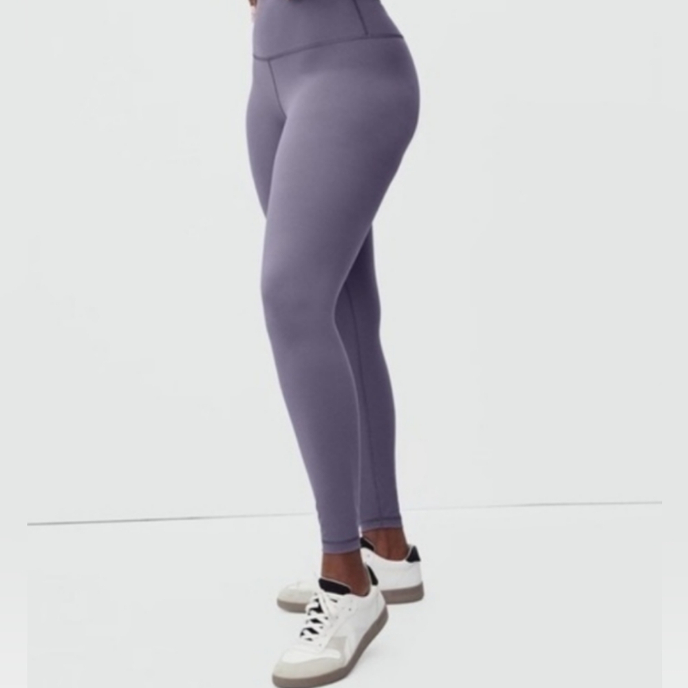 Everlane Performance Sz-Lg Dark Plum Leggings Athletic